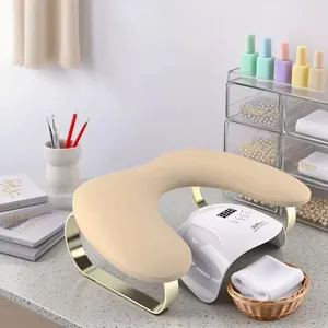 Repose-bras en U pour manucure, coussin inclinable, support d'onglerie peu encombrant, support doux pour les mains, oreiller de manucure, accessoires pour ongles - Product Image 4