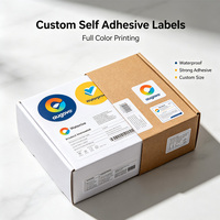 Etiqueta Holográfica Personalizada con Logotipo, Etiqueta de Vinilo Promocional, Hoja Personalizada, Etiqueta Personalizada para Ropa, Etiqueta Personalizada para Embalaje