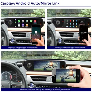 Android Auto Car đối với Lexus rx450 NX ES UX Carplay 2018 2020 IPAS đảo ngược máy ảnh trang bị thêm hệ thống camera Android Auto