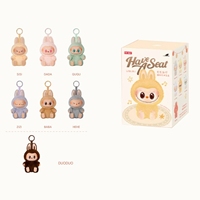 Pour POP MART pour Labubu Have a Seat Jouet de collection en peluche en boîte mystère - Matériaux peluche et PVC Thème cinéma et télévision