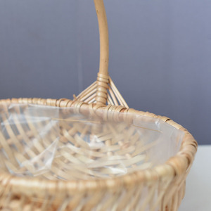<b>Flower</b> <b>baskets</b>, hand-woven rattan handmade gifts, American-style hand-held <b>flower</b> pot <b>baskets</b>, <b>flower</b> arrangement <b>baskets</b>, - Product Image 2