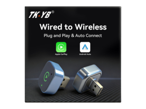 Boîtier CarPlay et Android <span class=keywords><strong>Auto</strong></span> sans fil à synchronisation facile, construction robuste, outil de mise à niveau automobile fiable, compatible avec les systèmes filaires d'origine - Product Image 5