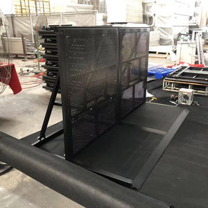 Fase di concerto in alluminio colore nero <span class=keywords><strong>crash</strong></span> barricade recinzione controllo folla barriera fase di sicurezza con CE - Product Image 2
