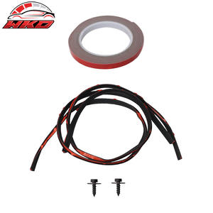 Compatible con Infiniti Q50 14-23, 2 Piezas, Alerón Trasero, Protector de Parachoques, Guardabarros, Moldura ABS de Alta Calidad, Accesorio Exterior - Product Image 6