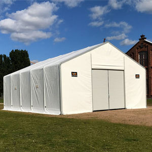 Tente de réception blanche à cadre en aluminium, double revêtement PVC, certifiée CE, imperméable, ignifuge, résistante au vent, toutes saisons, pour le commerce - Product Image 5