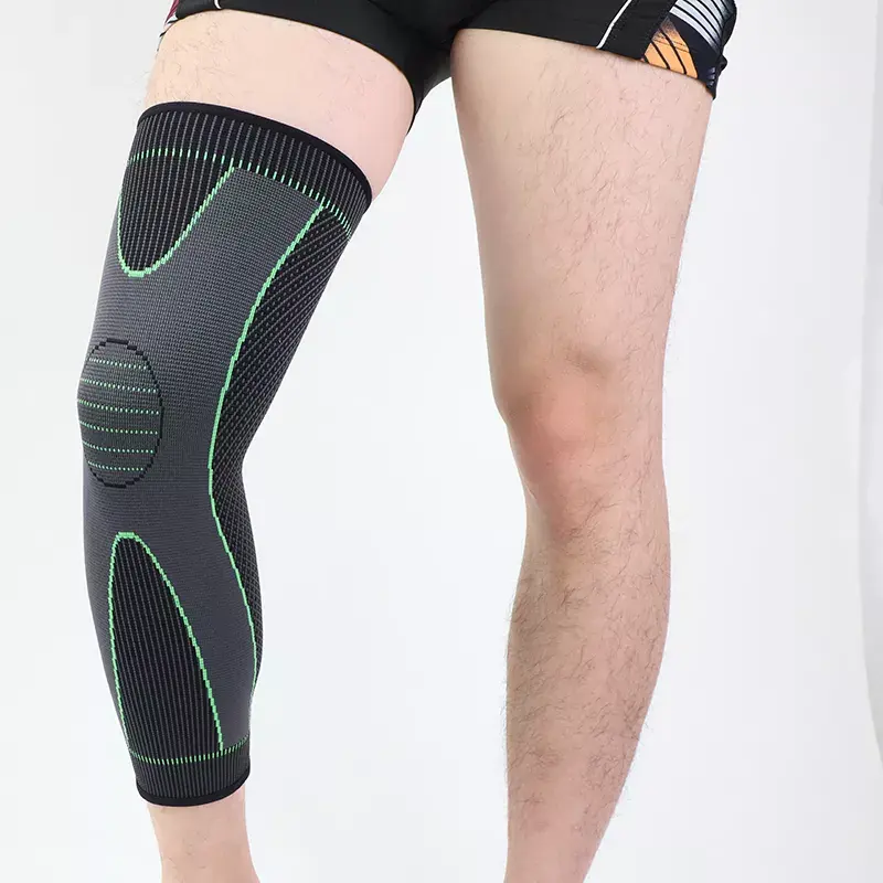 2022 New Manufacturer Full Leg Sleeves Long Compression Sleeve Knee Sleeves