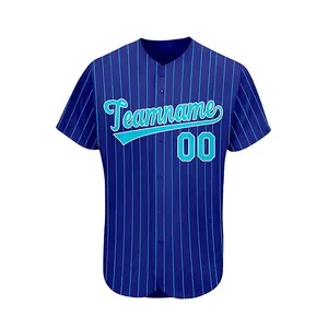 T-Shirt da Baseball a righe Raglan in poliestere a manica corta promozionale all'ingrosso da donna - Product Image 6