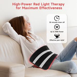 Top moda salute e bellezza luce rossa avvolgente luce rossa cintura di terapia a luce rossa 660nm 850nm luce rossa per tutto il corpo dolore alleviare - Product Image 3