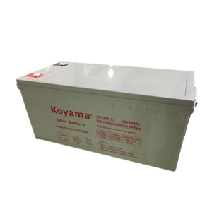 Heavy Duty Gel Battery 12V AGM Deep Cycle Battery for Solar System - Product Image 1