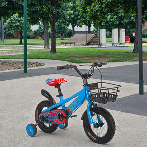 Vélos pour enfants de haute qualité en usine Bicyclette pour enfants Bicicleta bleue de 16 pouces avec fourche en acier 12 "avec roue de <span class=keywords><strong>train</strong></span> - Product Image 4