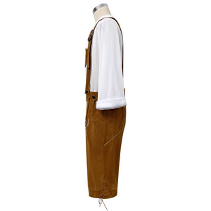 Mengmei – salopette Oktoberfest pour hommes, style bavarois, Costume folklorique traditionnel pour festival, vêtements de scène, S-3XL - Product Image 3