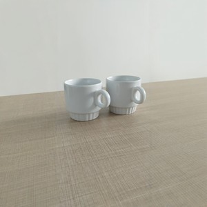 Loyalty White <b>Ceramic</b> Coffee <b>Cup</b> With Handle Heat Resistant Home Office Use - Product Image 1