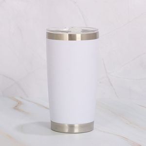 Sublimation Blank Tumbler 20 Ounce Double Wall Vacuum Stainless Steel Custom Logo Printable DIY <b>Cup</b> Laser ASM25 - Product Image 5