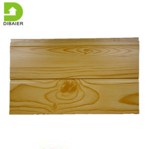 Panneaux sandwich à grain de bois de bonne qualité, revêtement mural en métal gaufré galvanisé - Product Image 6