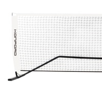 Support Rétractable de Haute Qualité pour Pickleball, Badminton et Tennis avec Mini Poteau de Remplacement, Sac de Rangement et Roues pour Fabricant Chinois