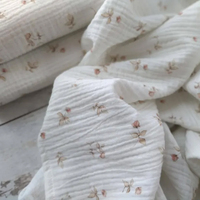 Couverture d'emmaillotage pour bébé en coton bio tissé, motif floral classique, 100% coton, écologique, 100x120cm, 0-3 ans, couverture de poussette et d'allaitement, toutes saisons