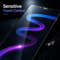Écran tactile numérique OLED souple de remplacement pour iPhone 12 Pro Max, 13, 13 Pro Max - Pièce de rechange pour téléphone portable iPhone