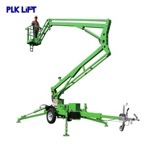 Antenne Gebruikte Chassis-Gemonteerde Gelede Spinboom <span class=keywords><strong>Lift</strong></span> Met Aanhangwagen Sleepbal - Product Image 2