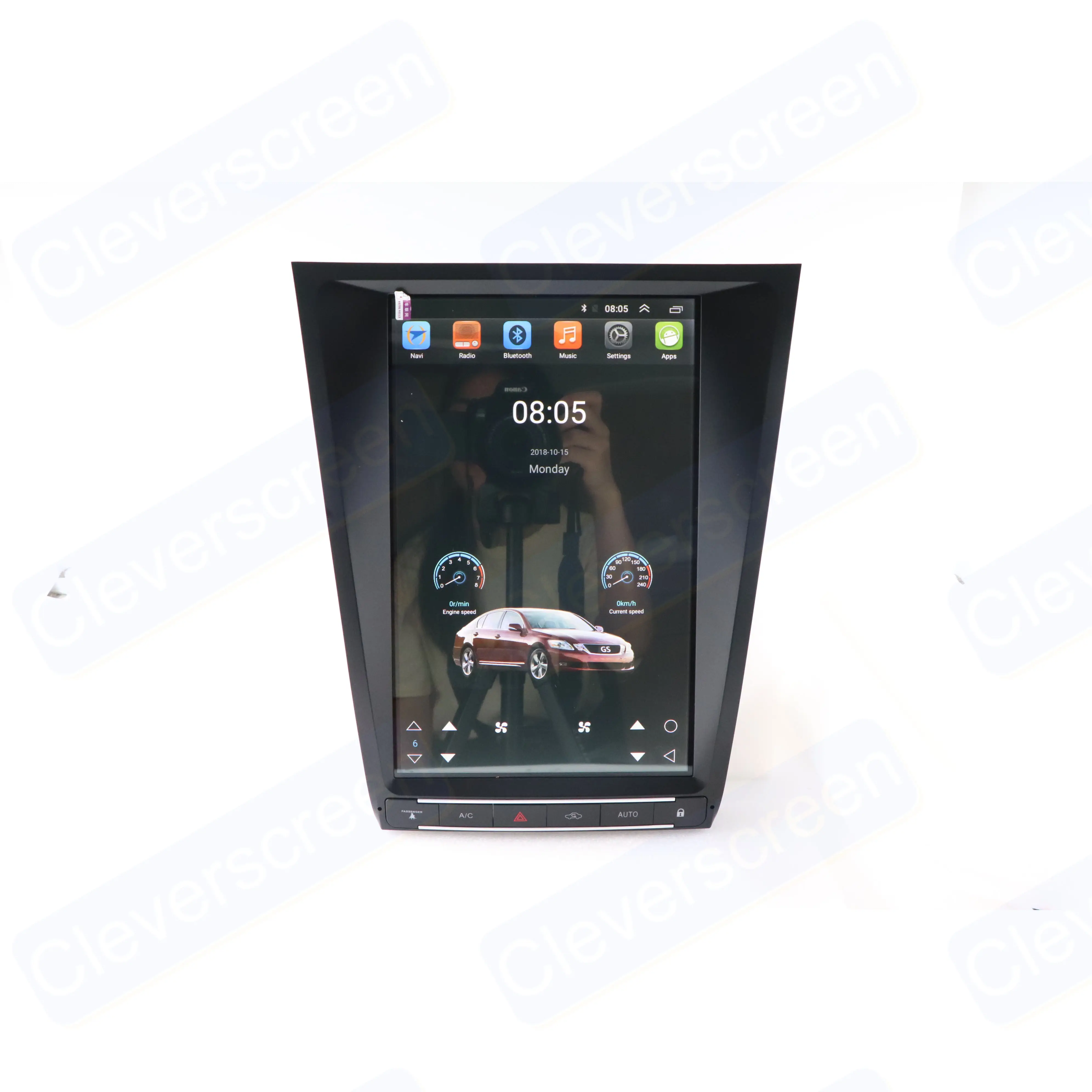 टेस्ला HD 12.8 ''टचस्क्रीन लेक्सस जी एस 300 के लिए 2004-2011 एंड्रॉयड कार स्टीरियो डीवीडी ऑडियो रेडियो प्लेयर जीपीएस नेविगेशन प्रणाली सी. पी.