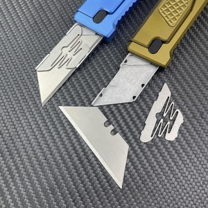 Nouveau couteau utilitaire à gravité de haute qualité, couteau pliant EDC portable pour l'extérieur avec lame remplaçable, couteau artisanal déballé - Product Image 4