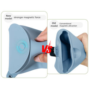 पालतू प्रशिक्षण के लिए हाथों से मुक्त कमर बैग, साइलिकोन कुत्ते के लिए प्रशिक्षण आपूर्ति के साथ पाउच का इलाज - Product Image 6