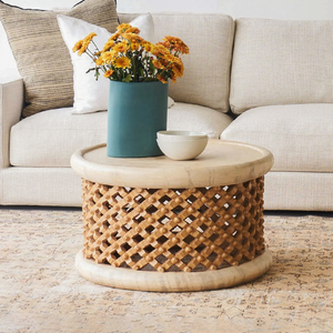 उच्च अंत आधुनिक आउटडोर चाय टेबल विला आंगन बालकनी गार्डन गोल कॉफी टेबल वाटरप्रूफ और सनस्क्रीन ऑल-वेदर - Product Image 5