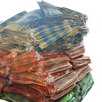 Sac de courses tissé en PP laminé bleu et jaune de haute qualité 25kg 50kg pour l'Afrique (Mauritanie, Tanzanie, Ghana, Congo)