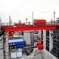 Grue à pont motorisée de type QZ Wanlong 5-20t, contrôlée par PLC, avec une portée de 31,5 m, une hauteur de levage de 20 m et une puissance de 47,7 kW
