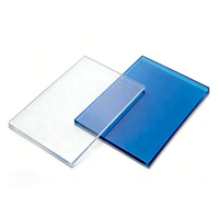 Panneau de barrière acoustique en polycarbonate, plaque PC transparente solide, haute résistance aux chocs