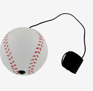 Balle anti-stress de baseball promotionnelle, <span class=keywords><strong>yo</strong></span>-<span class=keywords><strong>yo</strong></span>, jouet en mousse PU à logo personnalisé, jouet à presser avec cordon élastique, cadeau en gros - Product Image 1