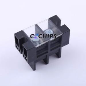 KF67S-27.0-2P Barrier Terminal Block P=27mm Connector ( Barrier Type: With Cover Plate )( Pitch: 27mm )( Construction: 1x2P ) - Product Image 1