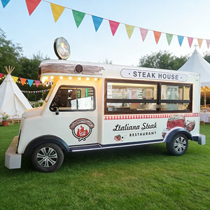 CE Certified Mobile <b>BBQ</b> Food Truck Trailer With Grill & Smoker For Outdoor Grilling Business - Product Image 1