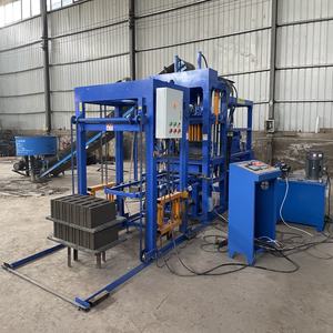 Beton blok kalıplama makinesi fiyat mikser konveyör 4-18 çimento tuğla makinesi paletleme makinesi - Product Image 5