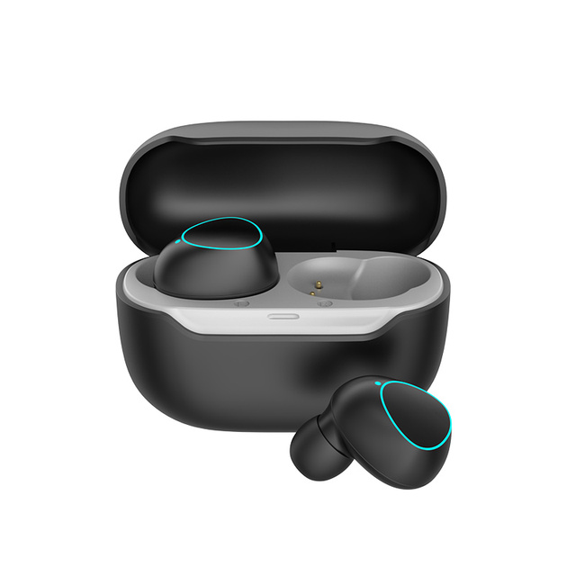 Custom logo Oem Odm Tws Earphones Colorful Mini Size Sports Gaming Earbuds with Charging case