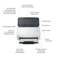 Tout neuf pour ScanJet Pro 3000 S4, scanner à alimentation par feuilles, scanner de documents recto verso, scanner de bureau pour le bureau