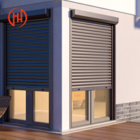 Pare-soleil d'extérieur en aluminium stores enrouleurs Manufacture Direct Waterproof Modern Outdoor Window Shutters Vertical Customized Size