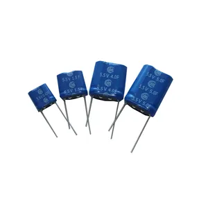 Super kondensator für 5,5 V 0,47 F 1F 1,5 F 2F 2,5 F 3F 4F 5F 6F 7F 8F Auf Lager OEM Service