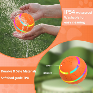 Juguete Interactivo para Perros y Gatos, Pelota de Silicona Luminosa a Prueba de Agua con Control Remoto - Product Image 3