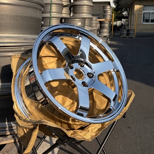 Rines Forjados de Aluminio Ligero <span class=keywords><strong>TE37</strong></span> SL de 6 Radios Cromados 18X9.5 5X114.3 5x112 5x120 para Autos JDM y Europeos - Product Image 2
