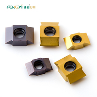 Fengyi Customized PVD Coated Carbide Thread Whirling Milling Insert CNC Controllable for Thread Forming OEM Support MOQ 10pcs