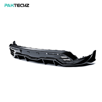 Kit de carrosserie en Fiber de carbone sèche Paktechz diffuseur de lèvre de pare-chocs arrière pour Porsche Taycan 4S Cross Turismo