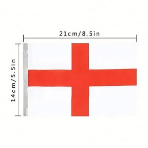 Custom All Countries 14x21cm Polyester Printing Banner England Bunting String <b>Flags</b> - Product Image 5