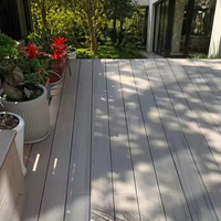 Fabricant de planches de terrasse en composite bois-plastique (WPC) de haute qualité, modernes, imperméables et brossées pour l'extérieur