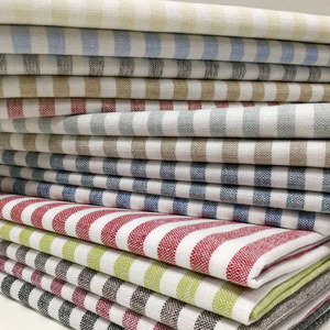 Vải Dệt Thoi Mới Nhất 2022, Sọc Nhuộm Sợi Dệt Kiểu Trơn 36% Vải Lanh 64% Viscose Pha Trộn Vải Lanh Bỉ/ - Product Image 4