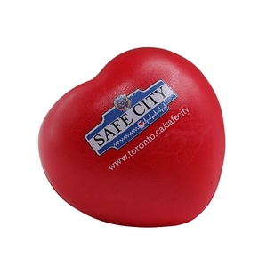 Pelota Antiestrés en Forma de Corazón, Diseño Único de PU Suave, 250,000 Piezas por Mes, Juguete Promocional de CN;JIA - Product Image 1