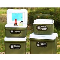 Boîte à glace de 5 à 24l pour garder la fraîcheur et la chaleur Portable pour le Camping, la randonnée, la pêche, les activités de fête