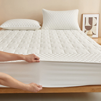 Drap-housse matelassé imperméable pour literie, protège-matelas