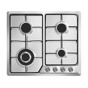 <span class=keywords><strong>Cocina</strong></span> de <span class=keywords><strong>Gas</strong></span> para Cocinar, Estufa de <span class=keywords><strong>Gas</strong></span> Empotrada de Sobremesa, Marco de Horno Esmaltado, Múltiples Funciones, Estufa de <span class=keywords><strong>Gas</strong></span> de <span class=keywords><strong>4</strong></span> Quemadores - Product Image 1