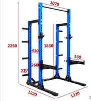 Équipement de musculation en acier Freeman Commercial : Barre de traction multifonctionnelle et machine d'exercice pour squats, rigs de fitness et power racks