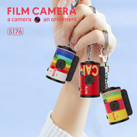 Mini caméra photo et vidéo pour enfants 1080P S176, caméra miniature en forme de petit appareil photo pour étudiants et fêtes